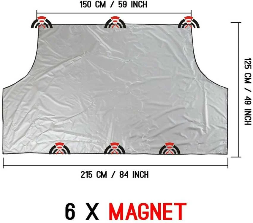 Automobilių langų danga Bottari, 215 cm x 125 cm