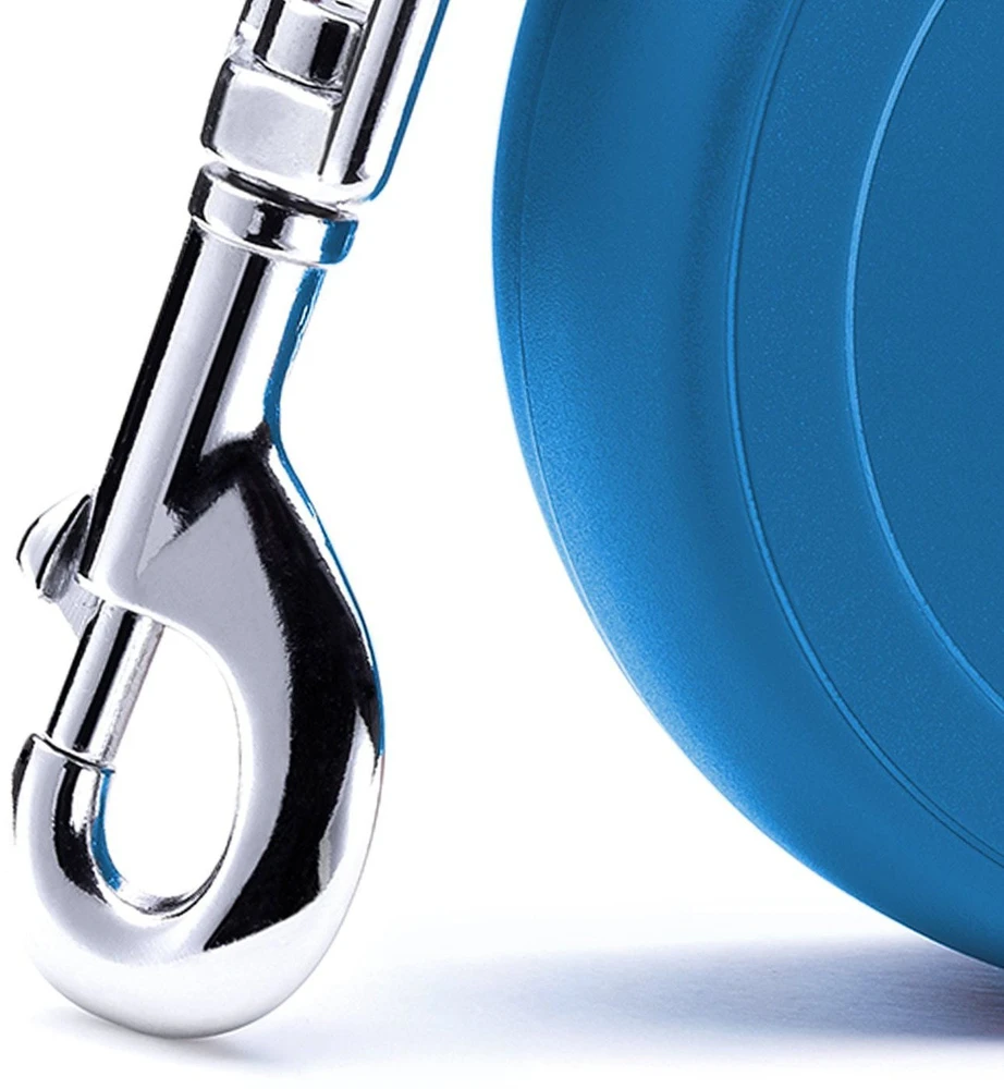 Flexi New Classic XS pavadėlis šunims iki 8kg virvinis 3m mėlynos spalvos
