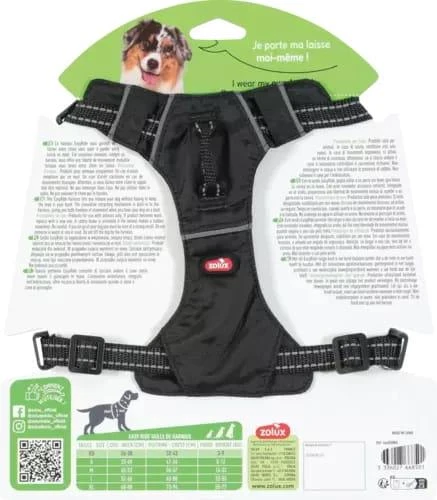 Automatinis pavadėlis Zolux. juodas. 1.3 m