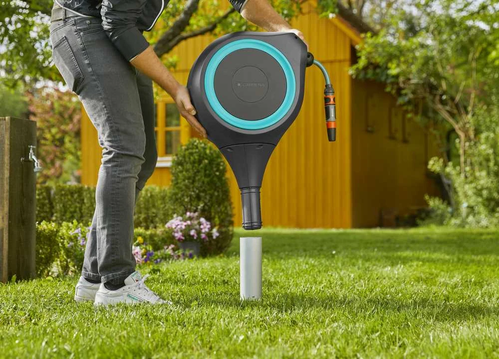 Gardena savaime susivyniojanti žarnos ritė "Rollup M" 20m, 11 mm