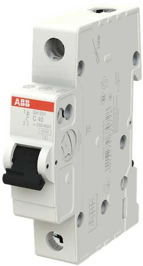 Automatinis jungiklis ABB SH201, 1P, C, 40A, 6kA