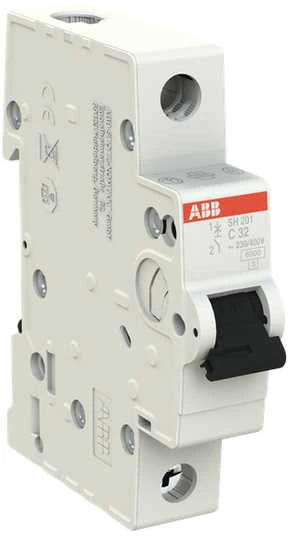 Automatinis jungiklis ABB SH201, 1P, C, 32A, 6kA