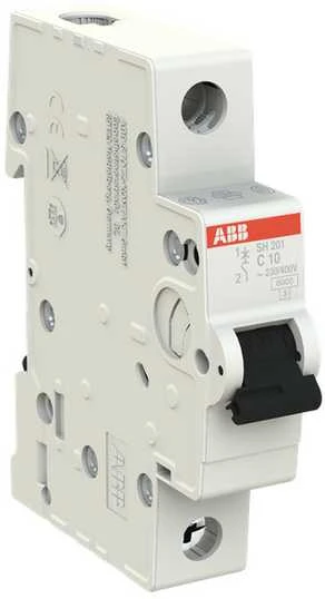 Automatinis jungiklis ABB SH201, 1P, C, 10A, 6kA