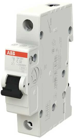 Automatinis jungiklis ABB SH201, 1P, C, 32A, 6kA