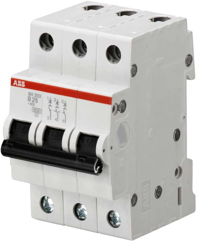 ABB IŠJUNGIKLIS AUTOMATINIS 3P B25A 6KA