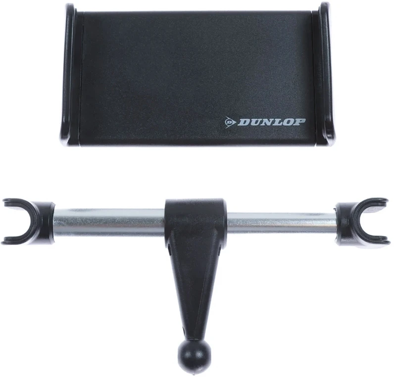 Dunlop - Laikiklis automobilinis ir zagłówek na smartfon / planšetinis kompiuteris 12-21 cm
