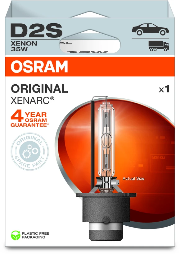 Automobilio lemputė Osram 66240-1HB, ksenono, skaidri sp., 12 V