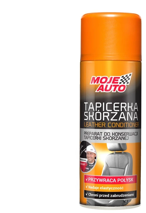 Moje_Auto Automobilių odinių paviršių valiklis Moje Auto, 0,4 l