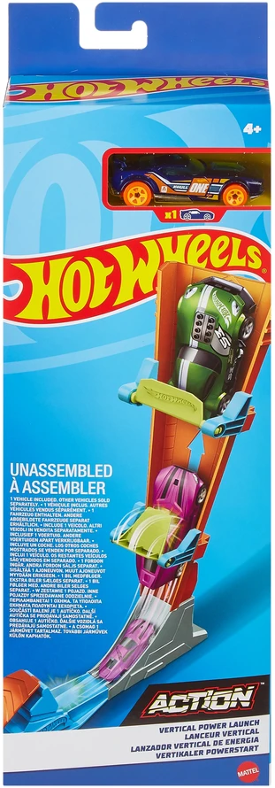 Automobilių paleidiklis Mattel Hot Wheels TRACK DETAILS FWM85, ,spalva/dizainas parenkami atsitiktine tvarka,