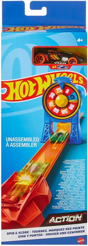 Automobilių paleidiklis Mattel Hot Wheels TRACK DETAILS FWM85, ,spalva/dizainas parenkami atsitiktine tvarka,