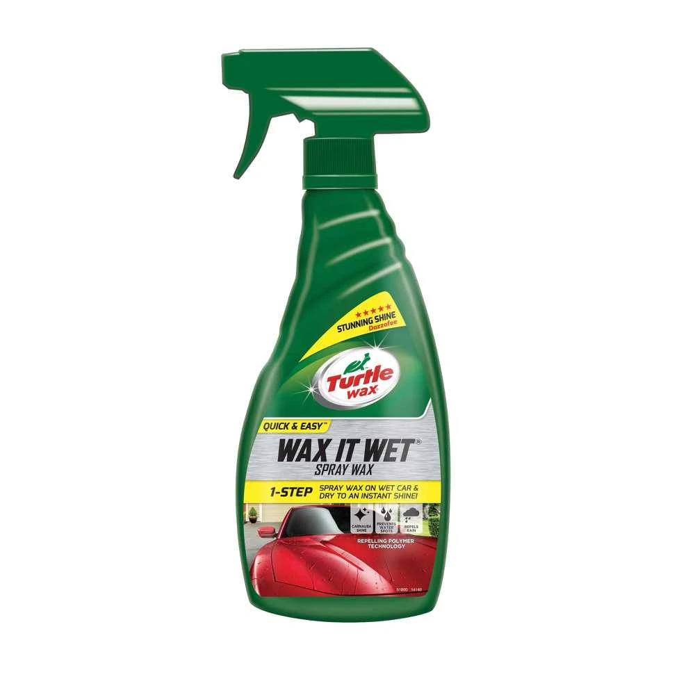 Automobilių purškiamas vaškas Turtle Wax Wax it Wet, 0,5 l