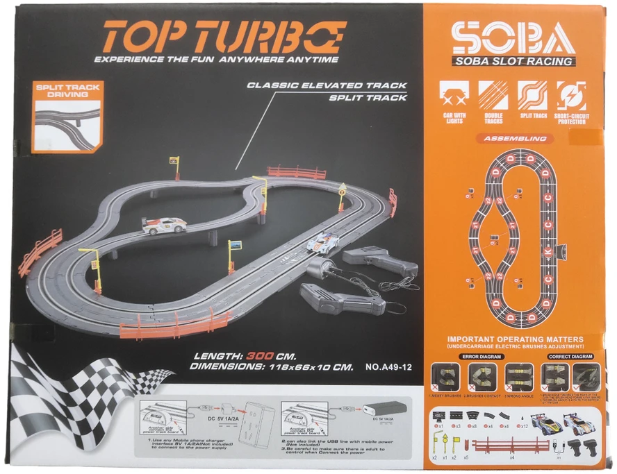 Nežinomas Automobilių trasa Top Turbo A49-12