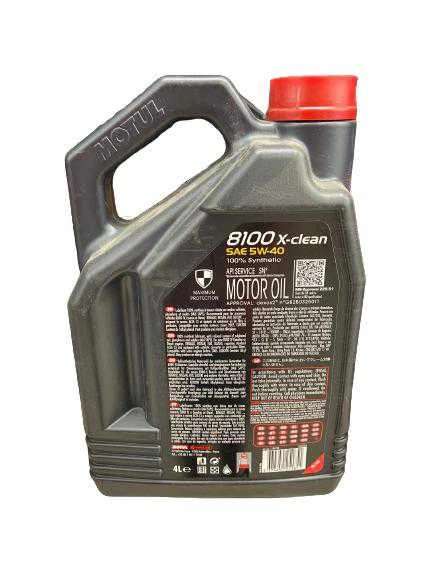 Alyva MOTUL 8100 X-clean 5W40 4ltr (104720)