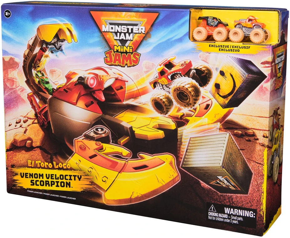 Žaislinė trasa Monster Jam Mini 1:87 Scorpion Playset