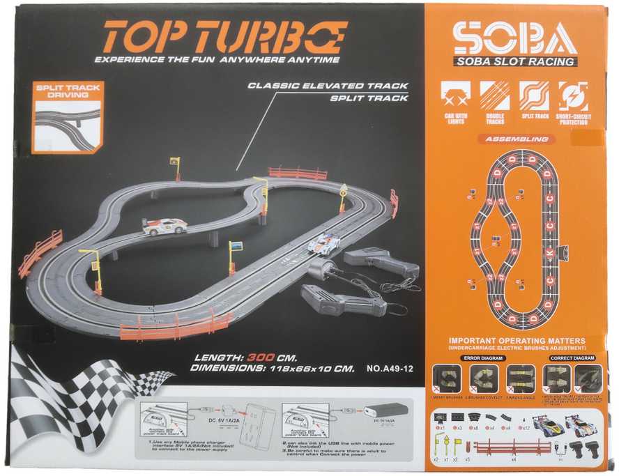 Nežinomas Automobilių trasa Top Turbo A49-12
