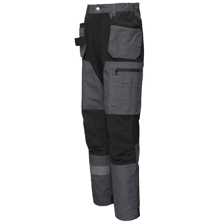 B Safety Bo_Safety Darbo kelnės Bo Safety Cirius, juoda/pilka, 50 dydis