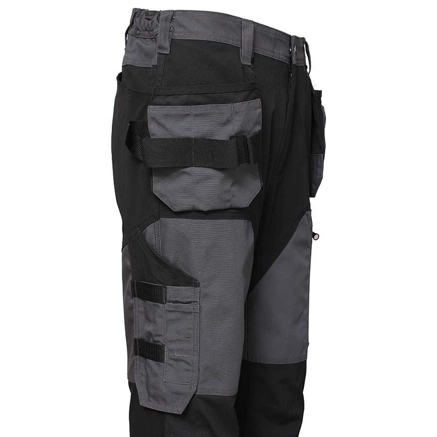B Safety Bo_Safety Darbo kelnės Bo Safety Cirius, juoda/pilka, 50 dydis