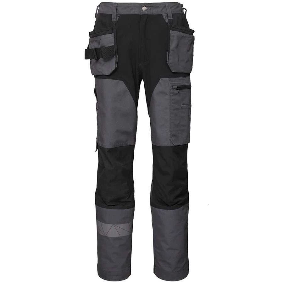 B Safety Kelnės Bo Safety Cirius, juoda sp./pilka sp., 48 dydis