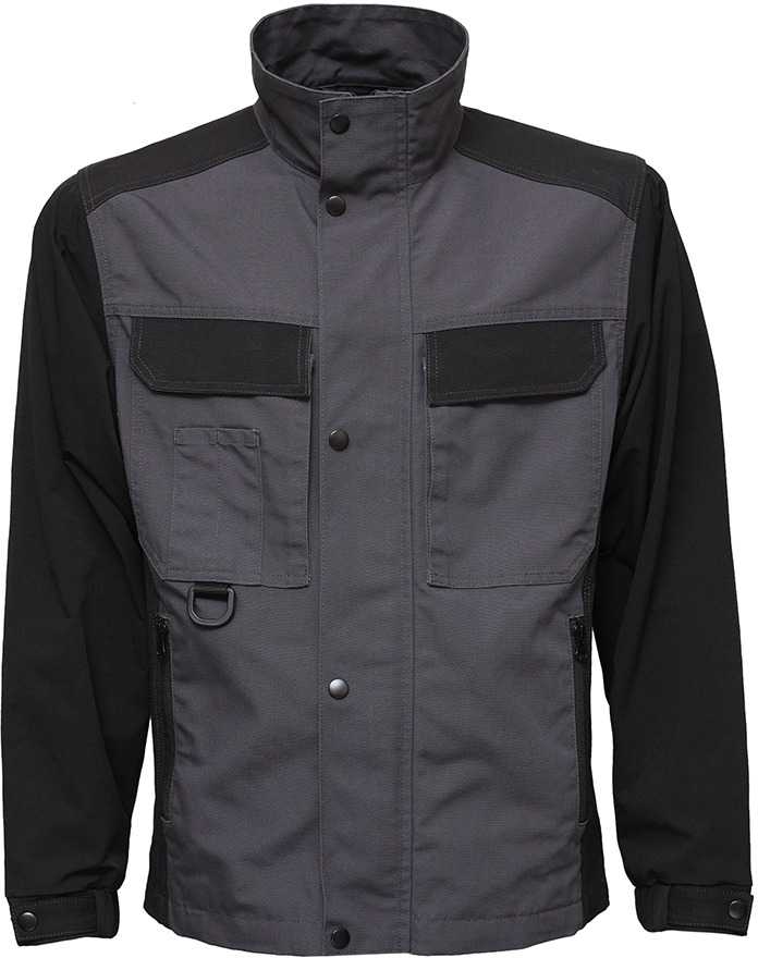 B Safety Darbinis švarkas Bo Safety Cirius, juoda/pilka, 48 dydis