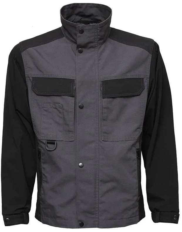 B Safety Bo_Safety Darbinis švarkas Bo Safety Cirius, juoda/pilka, 50 dydis
