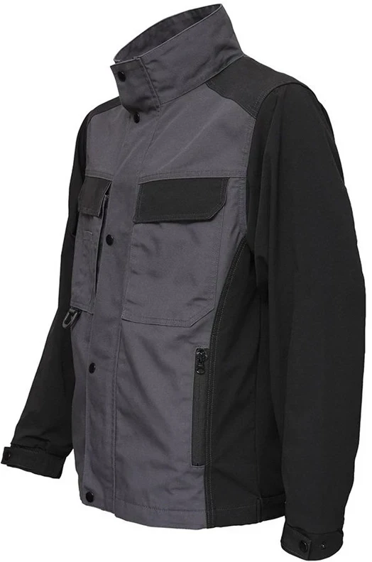 B Safety Bo_Safety Darbinis švarkas Bo Safety Cirius, juoda/pilka, 50 dydis