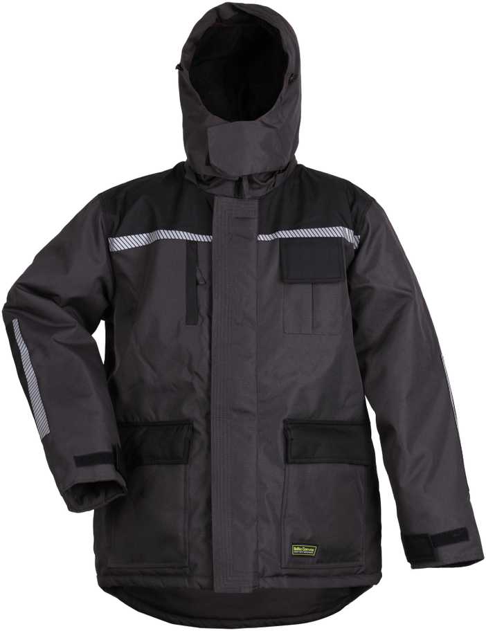 B Safety Bo_Safety Vyriška striukė Baltic Canvas Arctic, su kapišonu, XXL dydis