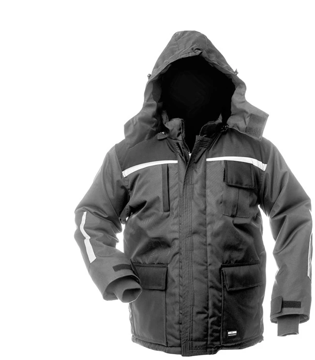 B Safety Darba jaka vīriešu Baltic Canvas FB-8924, melna krās./pelēka krās., XL dydis