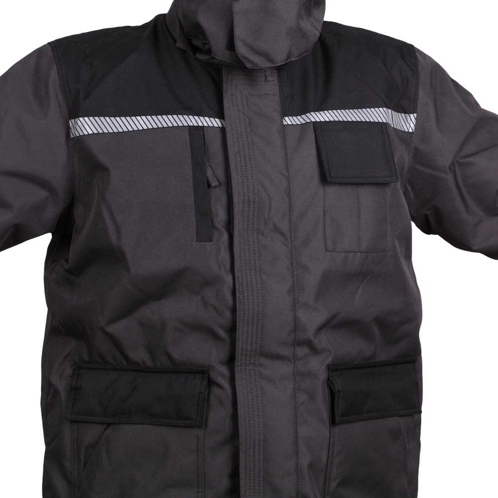 B Safety Bo_Safety Vyriška striukė Baltic Canvas Arctic, su kapišonu, XXL dydis