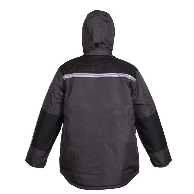 B Safety Darba jaka vīriešu Baltic Canvas FB-8924, melna krās./pelēka krās., XL dydis