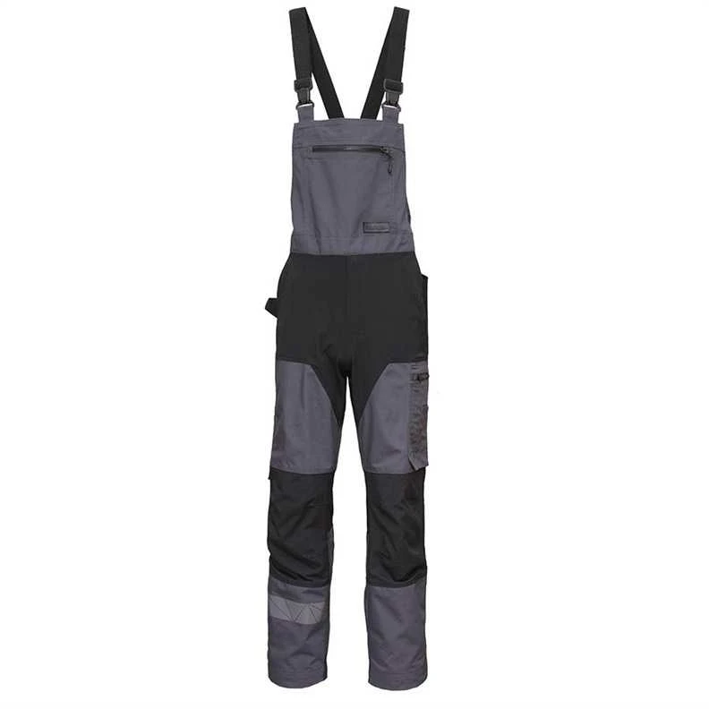 B Safety Work half overalls Bo Safety Cirius. juodas/pilkas. 52 size
