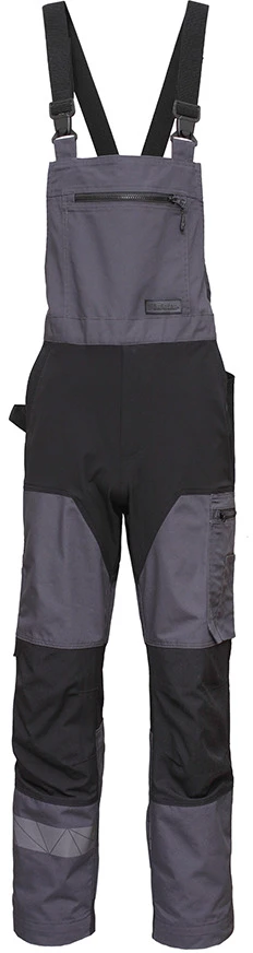 B Safety Work half overalls Bo Safety Cirius. juodas/pilkas. 50 size