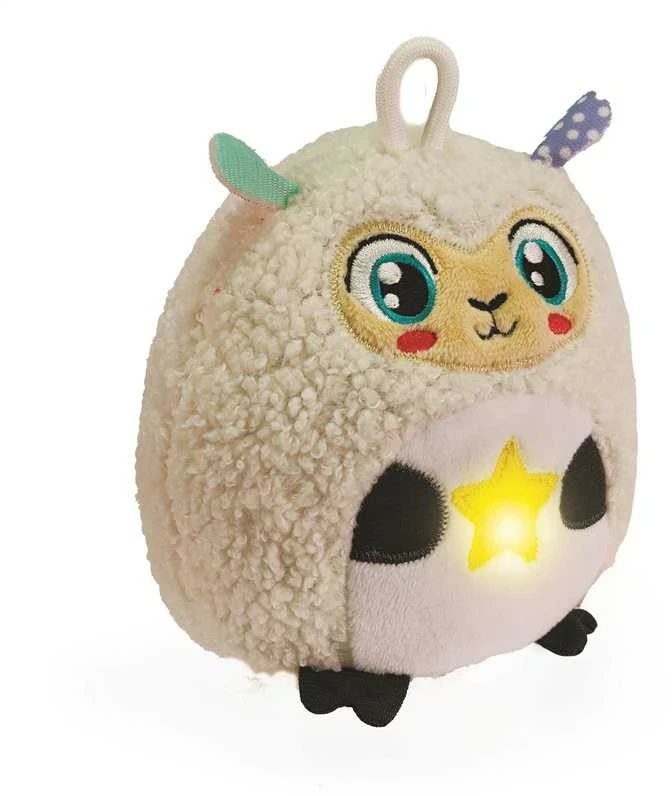 Baby Clement Grojantis ir šviečiantis pliušinis žaislas kūdikiams Clementoni Twinkle Twinkle Sheep