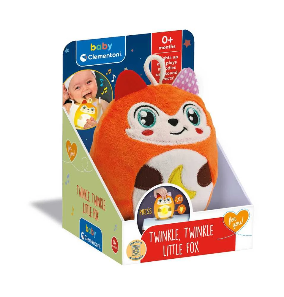 Baby Clement Žaislas Fox Twinkle Twinkle 17555