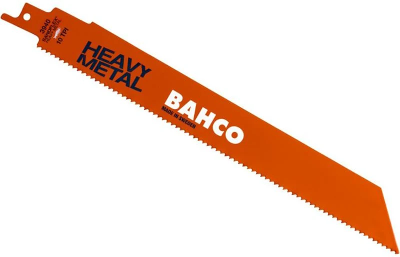 Bahco Tiesinio pjūklo geležtės Sandflex Bi-Metal 228mm*1,07mm HST 14TPI, sunkiajam metalui 2vnt