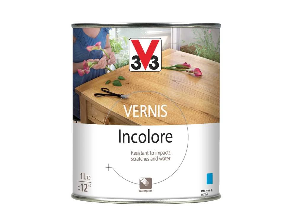V33 Blizgantis baldų lakas bespalvis 1 l