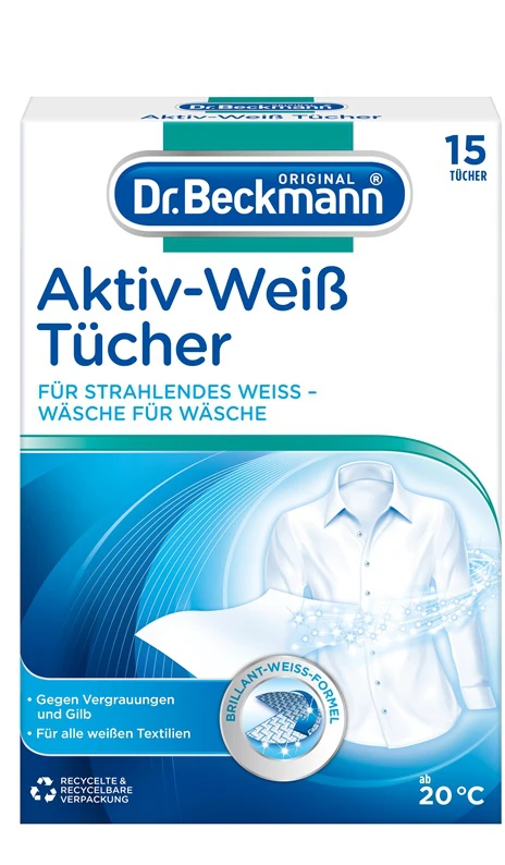 DR.BECKMANN Dr_Beckmann Balinimo priemonė Dr. Beckmann 15vnt