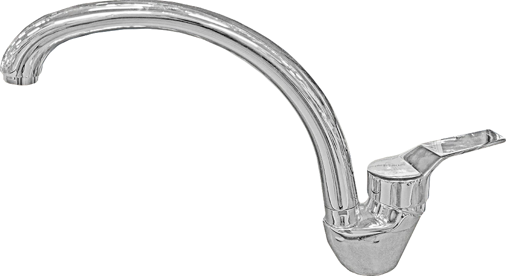 Virtuvinis maišytuvas BALTIC AQUA F-3/401 Flora Chromas