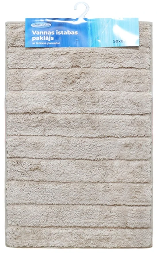 Baltic Aqua Vannas istabas paklājiņš 50x80cm Rino, haki