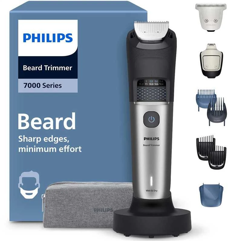 Barzdaskutė Philips Barzdos kirptuvas Seria 7000 BT7670/15