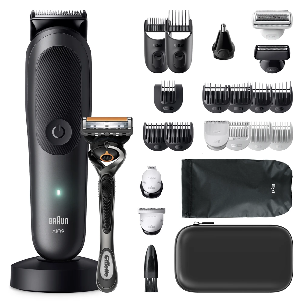 AIO9520 Braun Kirpimo Rinkinys Viskas Viename 23in1
