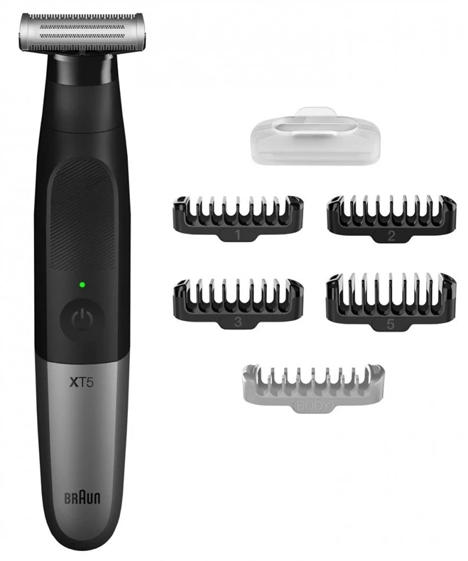 Barzdaskutė Bārdas trimmeris Braun Series X XT5100, melna krās./pelēka krās.
