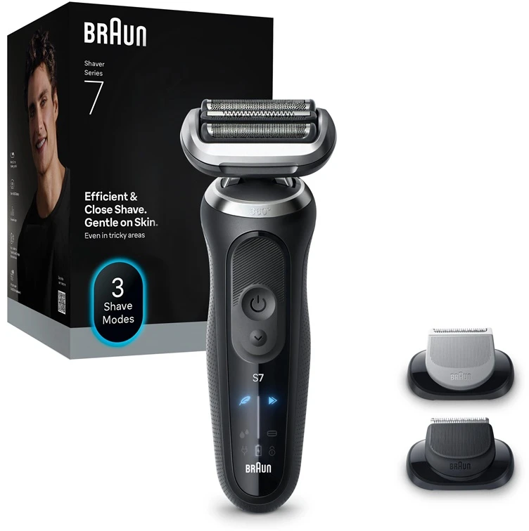 Barzdaskutė Braun Series 7 72-N1620s, juoda