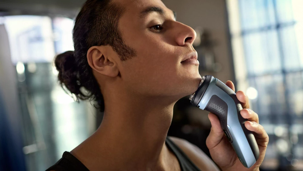 Barzdaskutė Philips X3063/00 men's shaver Rotation shaver Trimmer Juodas, Mėlyna