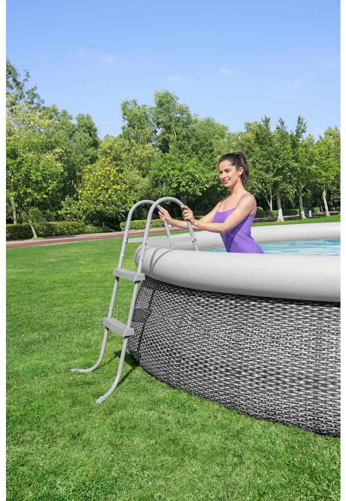 Bestway Baseino kopetėlės Flowclear, 84cm, 2 laipteliai