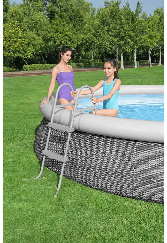 Bestway Baseino kopetėlės Flowclear, 84cm, 2 laipteliai