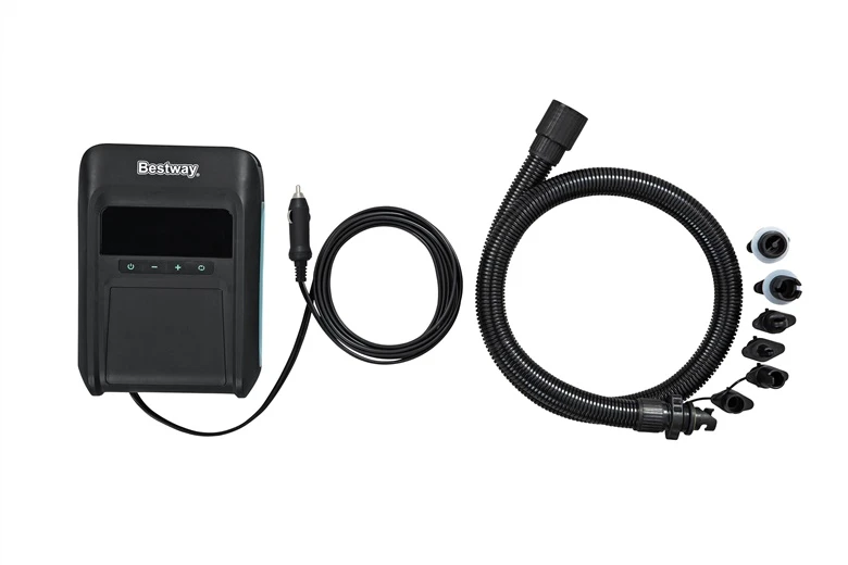 Elektrinis siurblys Bestway POWERGRIP. juodas. 22 x 16 x 9 cm