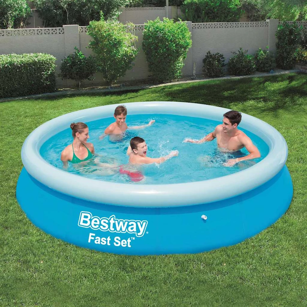 Bestway Fast Set 57273 antžeminis baseinas Pripučiamas baseinas Apskritas 5377 L Mėlyna