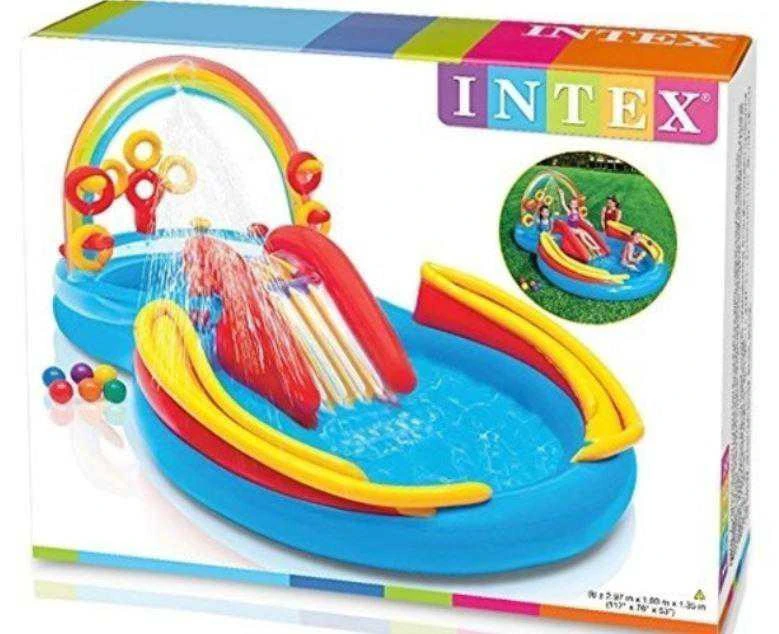 Vandens Žaidimų Aikštelė Baseinas INTEX 297x193x135cm