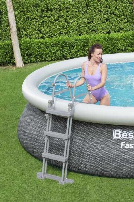Bestway Fast Set™ apvalus baseinas 4,57 m x 1,07 m