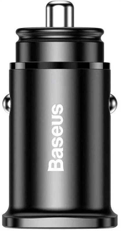 Baseus Circular automobilinis įkroviklis PD QC4.0 + 5A 30W - Juodas